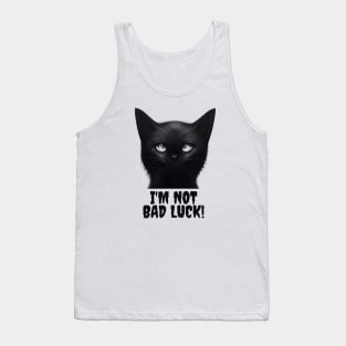 I'm Not Bad Luck Black Cats Tank Top